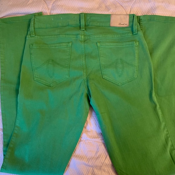 Green level 99 Lily skinny straight leg jeans - Picture 2 of 5